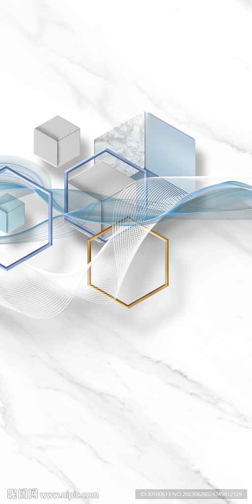 新款 简约高档玄关 tif分层