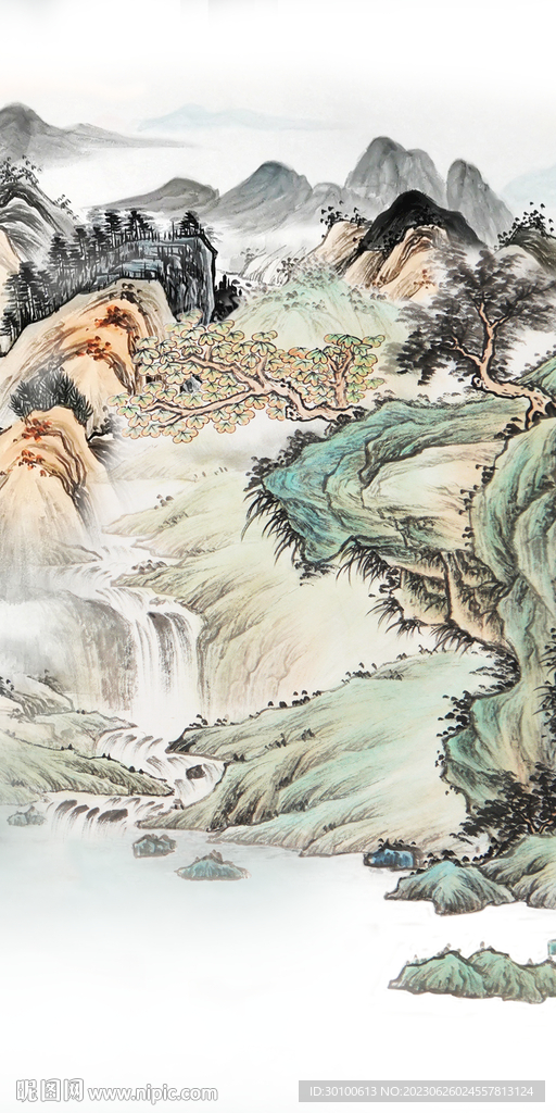 最新 简约高档玄关 tif分层