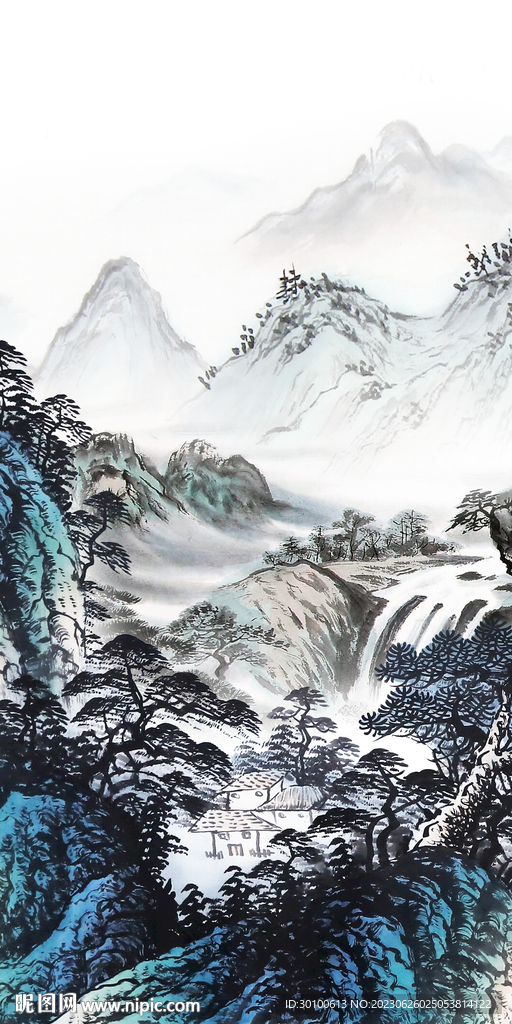 极简 大气高档玄关 tif分层