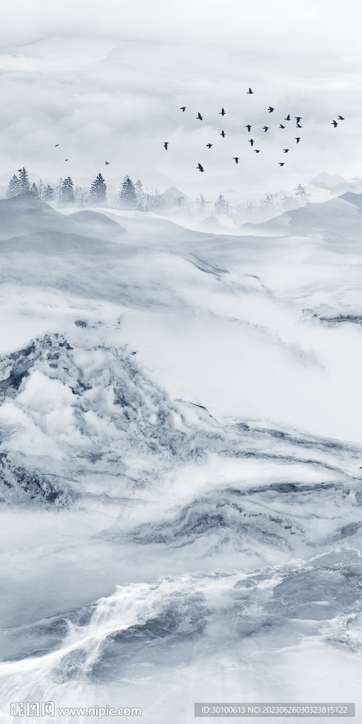 意境 大气高档玄关 tif分层