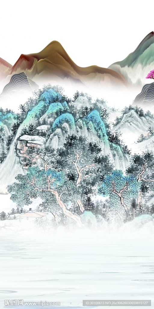 大气 简约高档玄关 tif分层