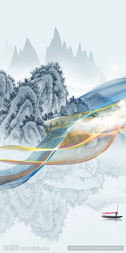 人气 大气高档玄关 tif分层