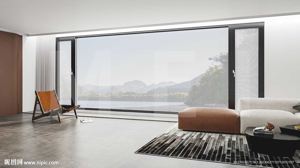 门窗场景效果图 