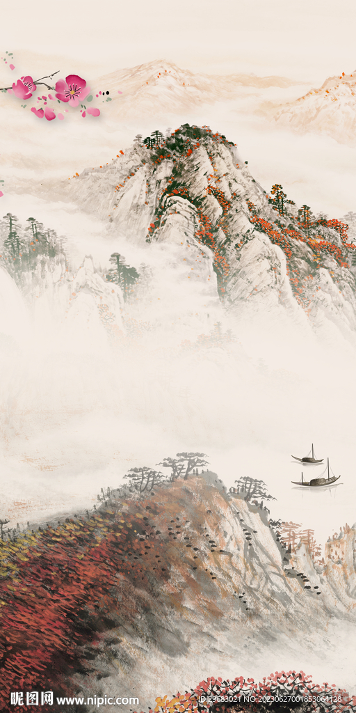 爆款 清晰玄关新画 Tif分层