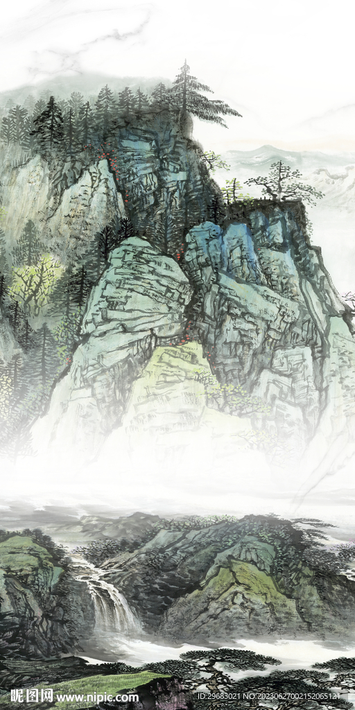 人气 清晰玄关新画 Tif分层