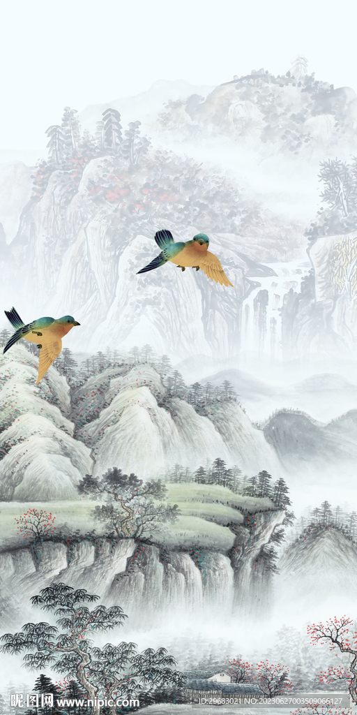 高档 清晰玄关新画 Tif分层