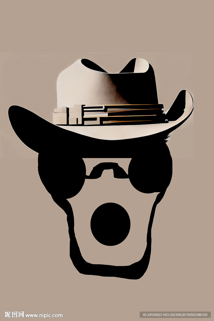 抽象人物装饰画