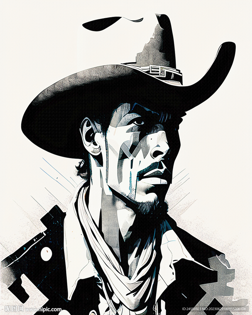 抽象人物装饰画