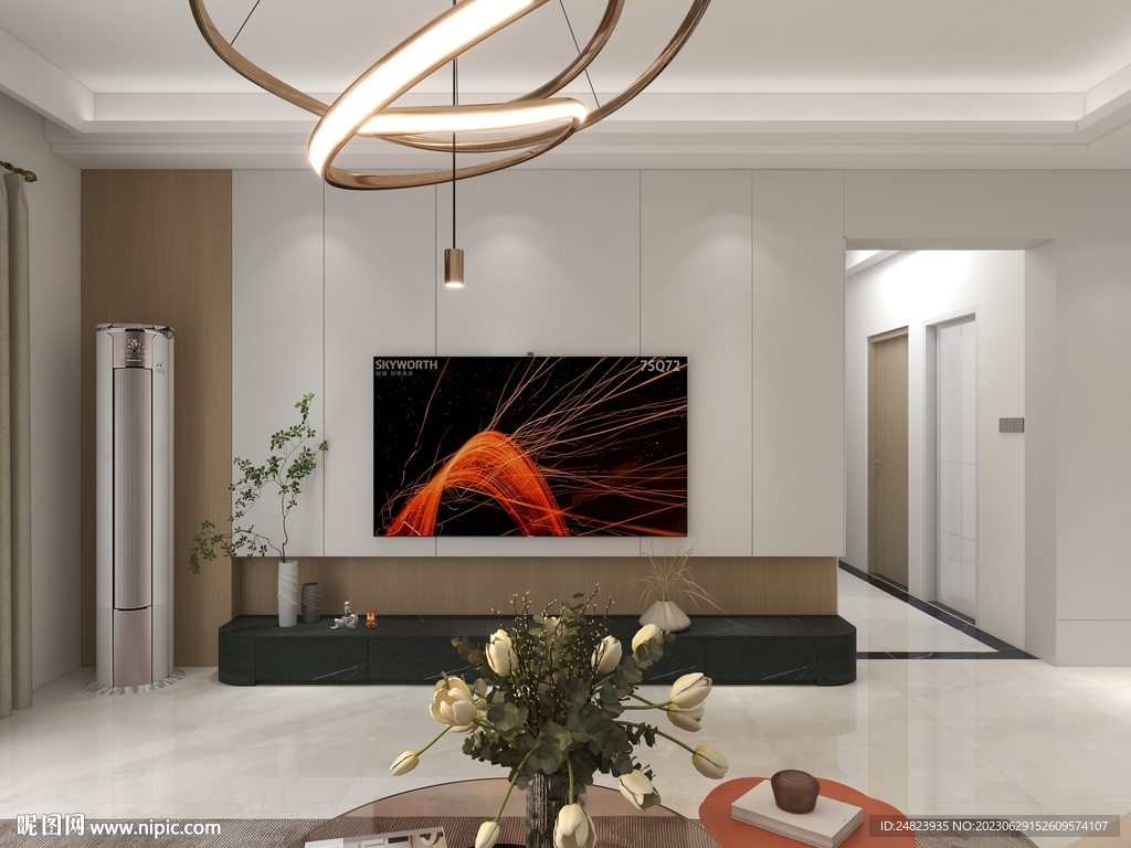 全屋定制 电视柜 