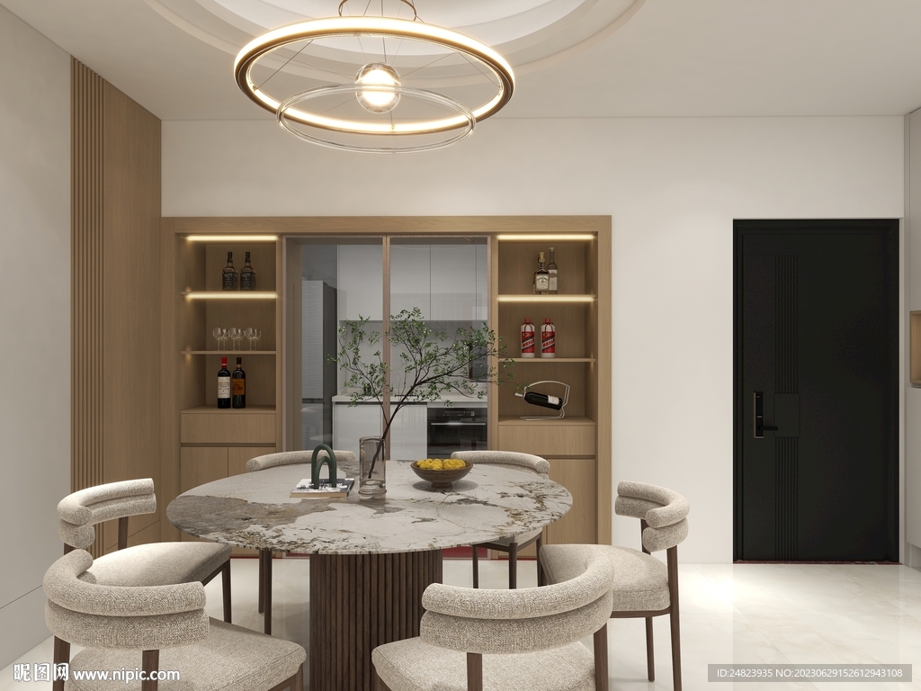 全屋定制 餐边柜