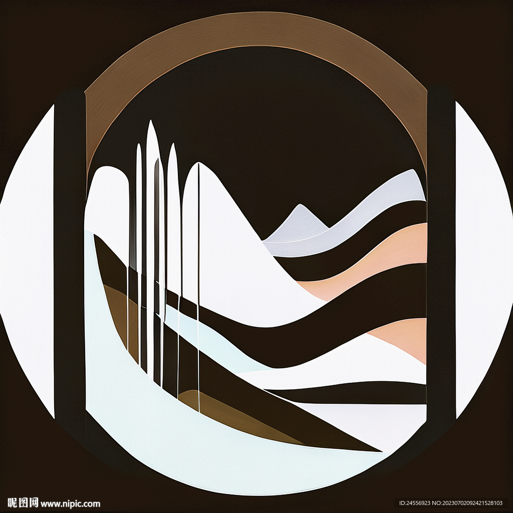 欧美抽象装饰画