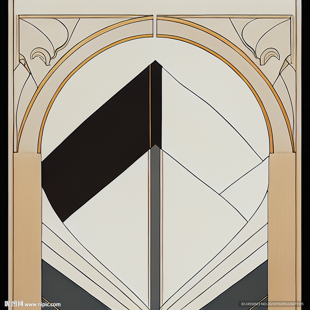 简约抽象装饰画