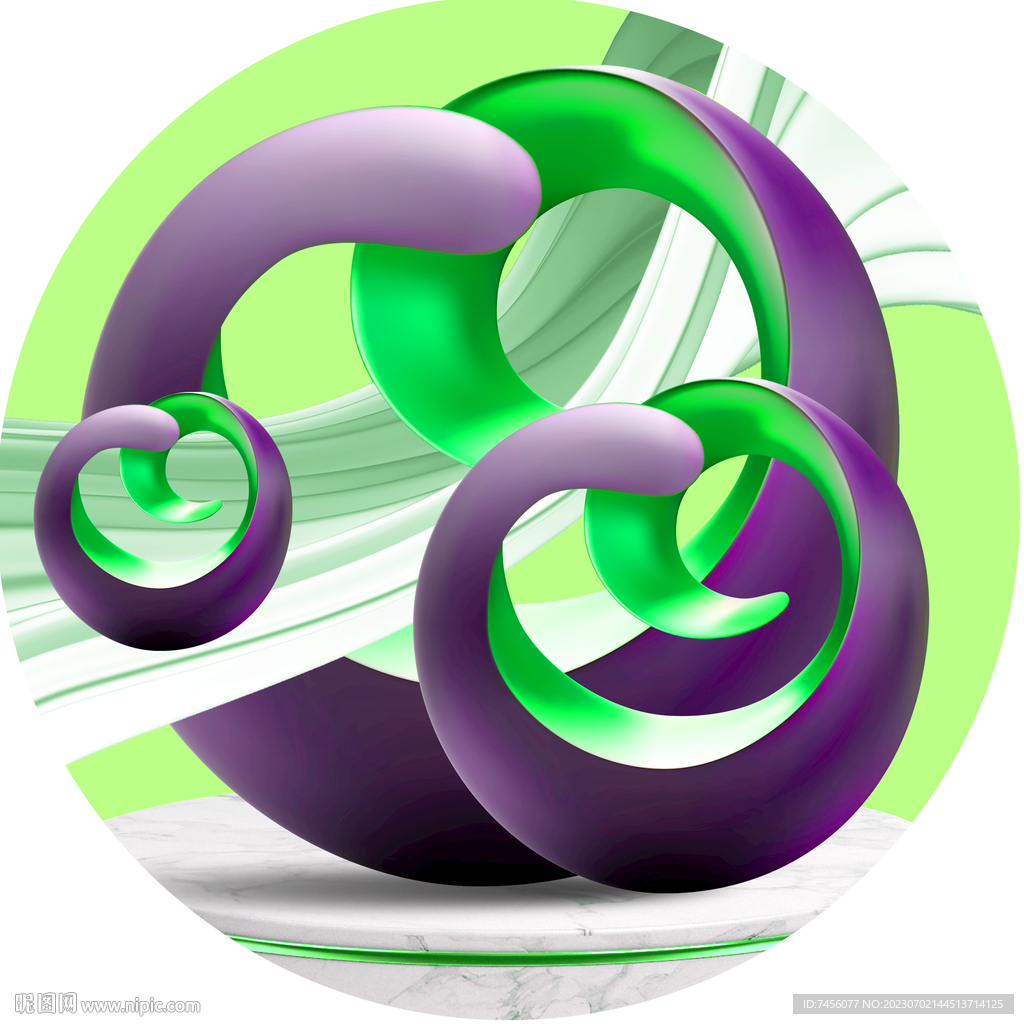 轻奢艺术品时尚圆形挂画