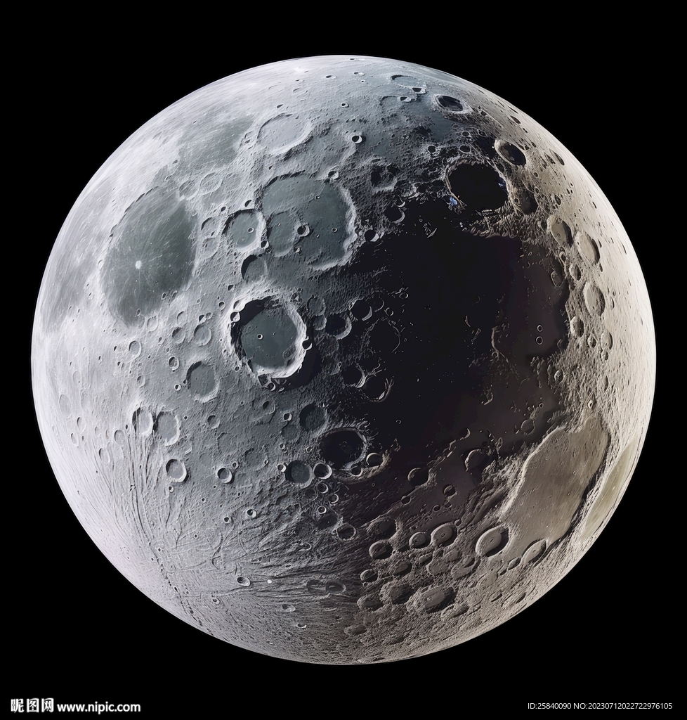 月球表面吊顶素材