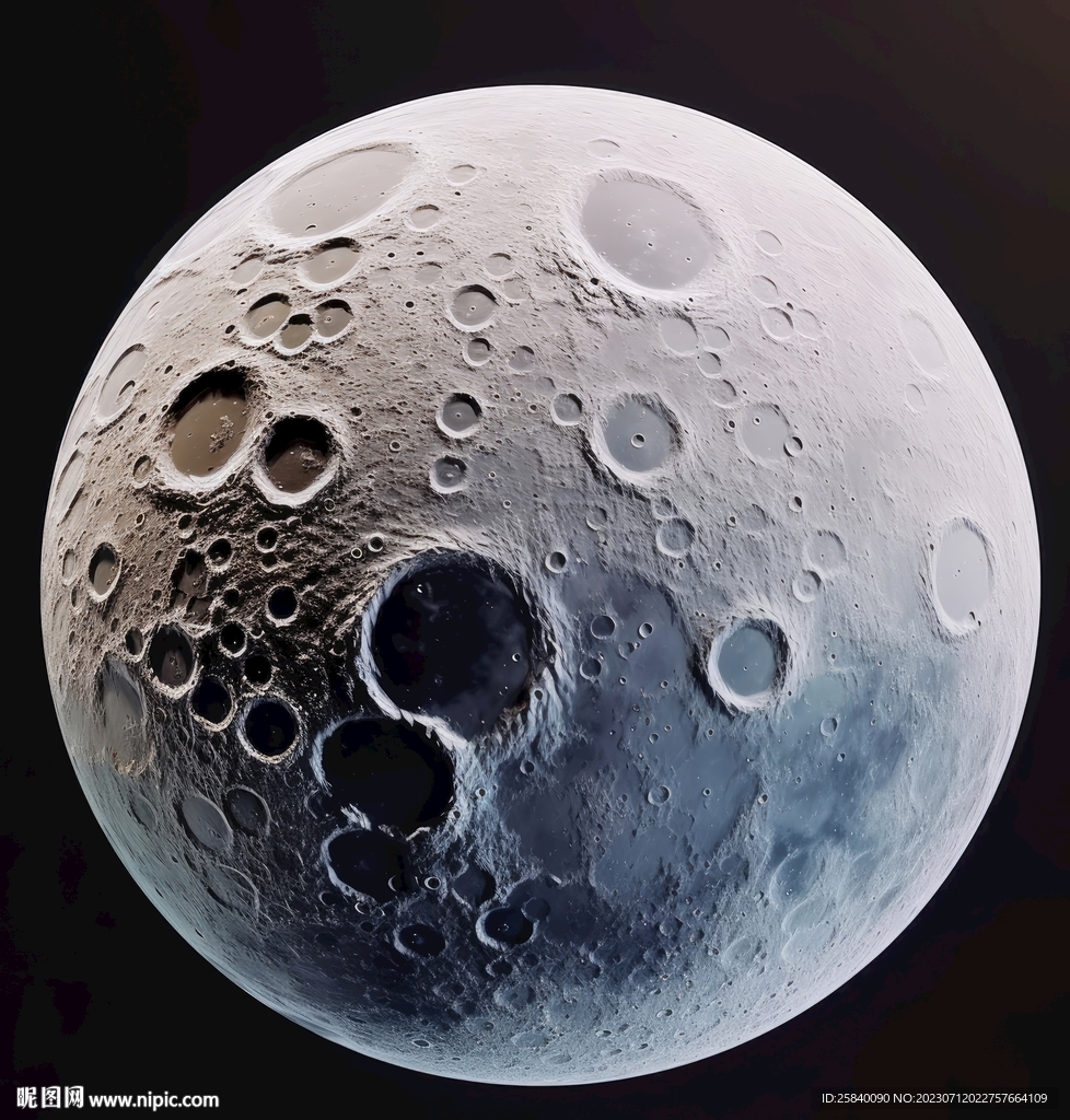 月球表面吊顶素材
