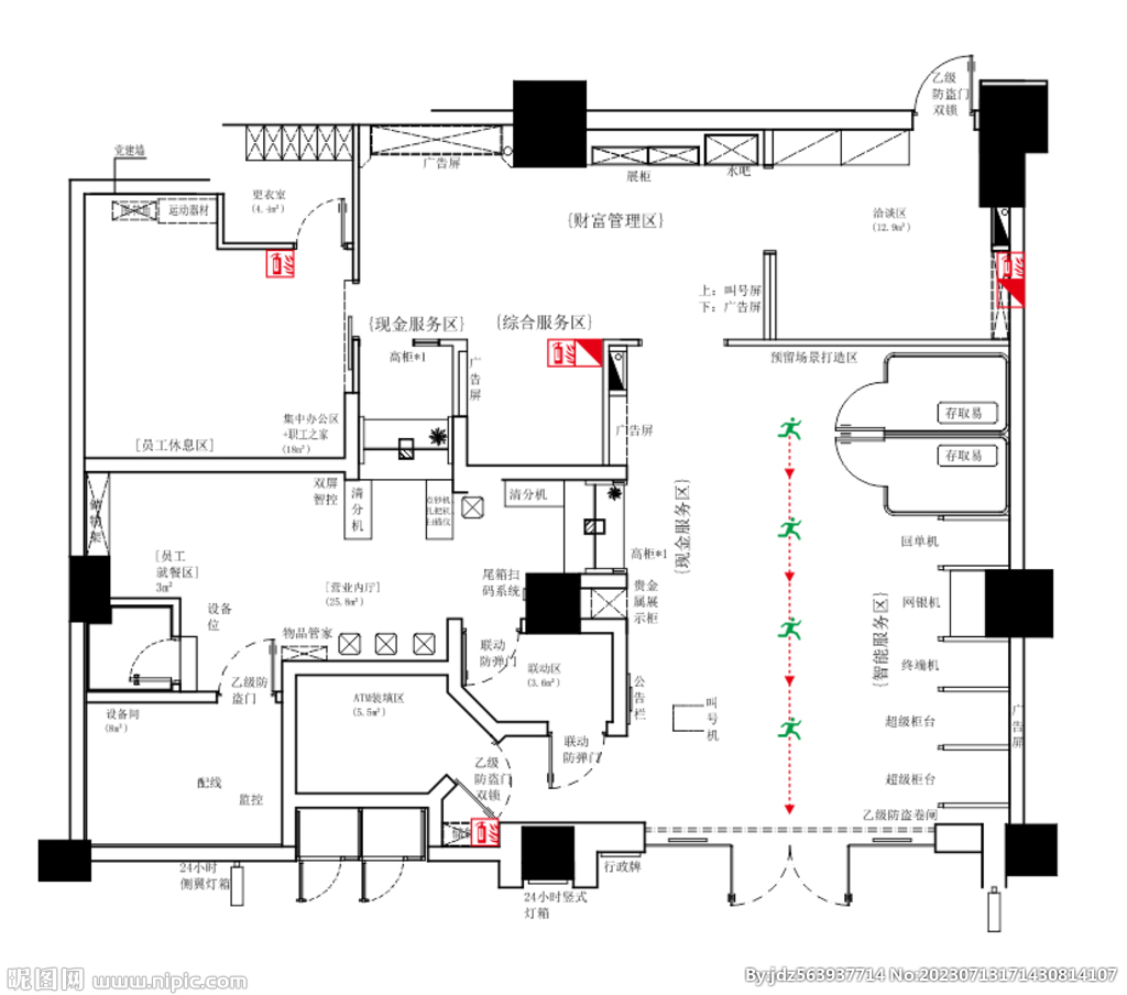 平面分布图图片