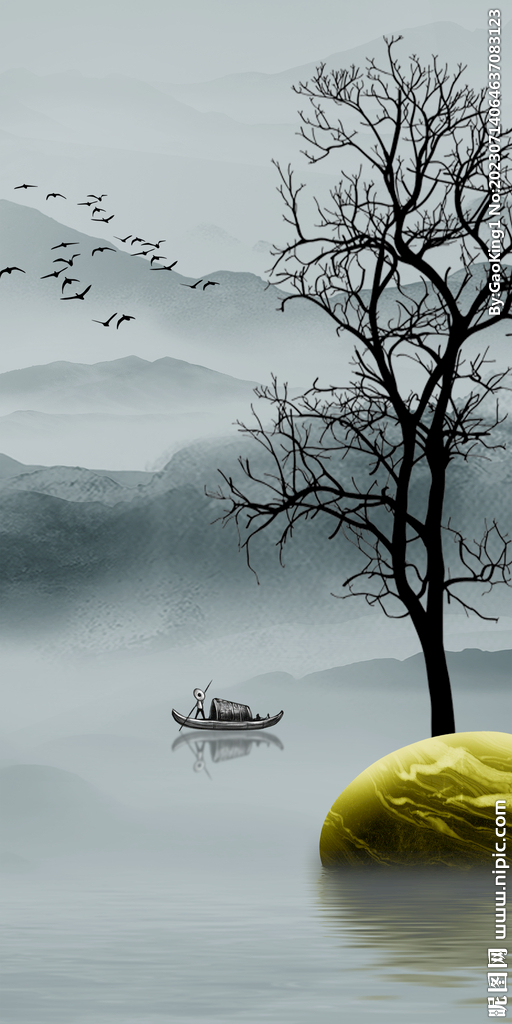 清晰 新爆款玄关画 TiF分层