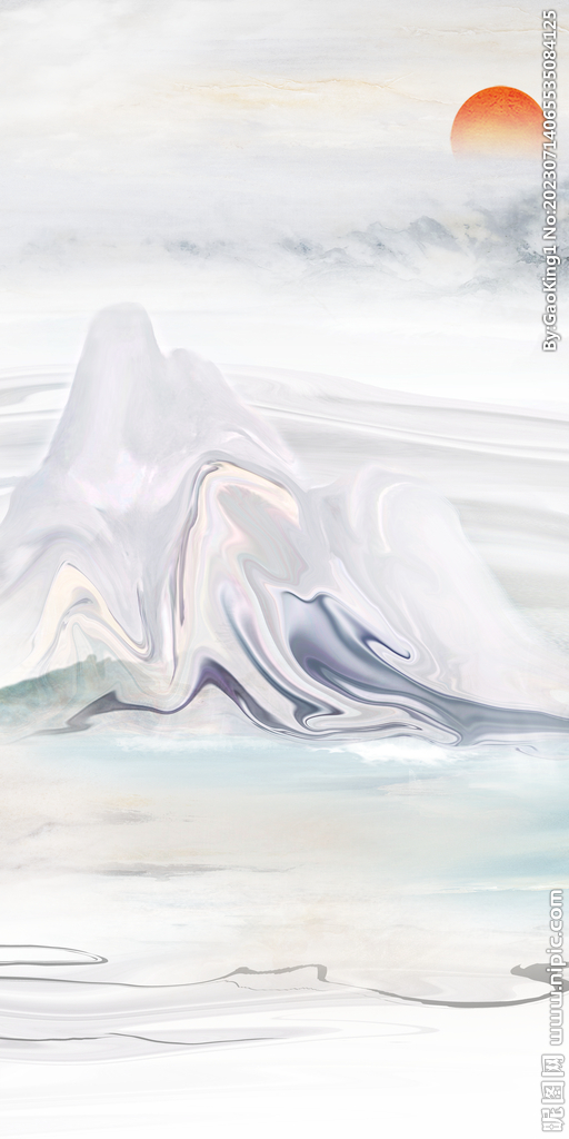 高端 新爆款玄关画 TiF分层