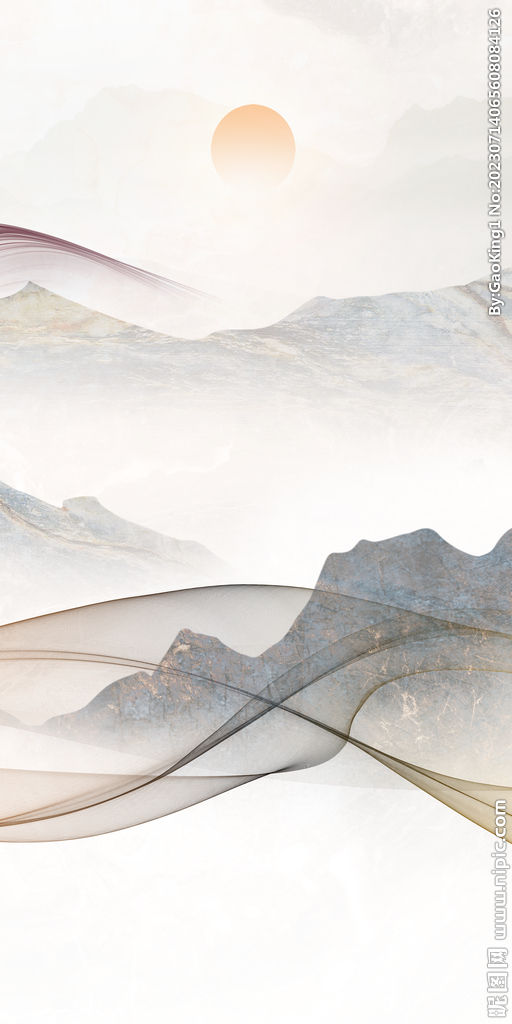 高档 新爆款玄关画 TiF分层