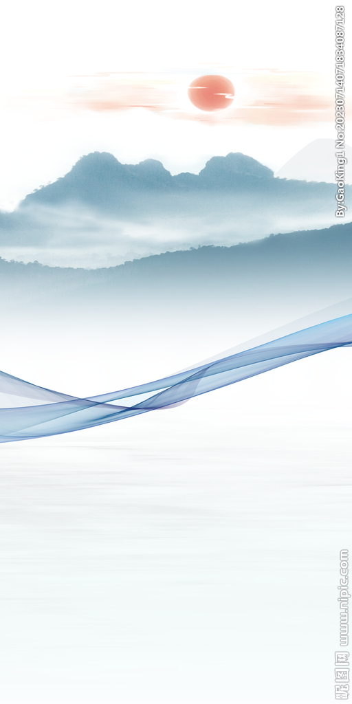 中式 新高端玄关画 TiF分层