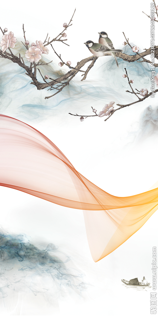 简约 新高端玄关画 TiF分层