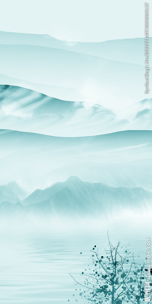 意境 新高清玄关画 TiF分层