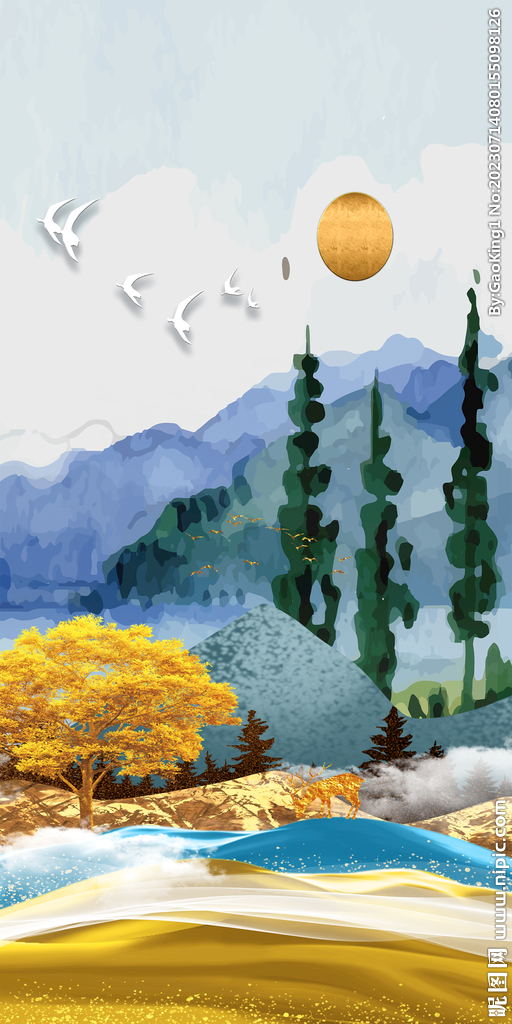 奢华 清晰高端玄关 Tif分层