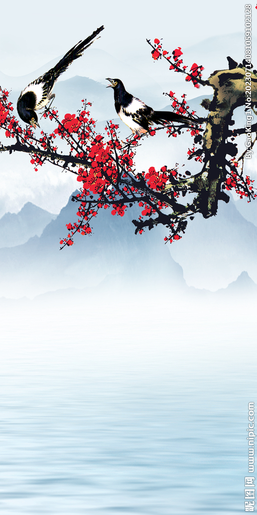 意境 清晰高端玄关 Tif分层