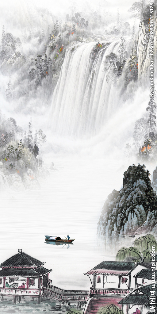 现代 新款高端玄关 tif分层