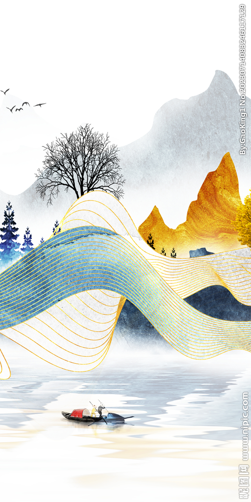 中式 清晰高端玄关 tif分层