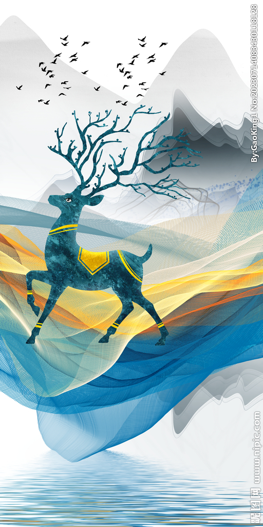 意境 清晰高端玄关 tif分层