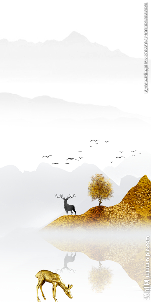 新品 山水最新玄关 tiF分层