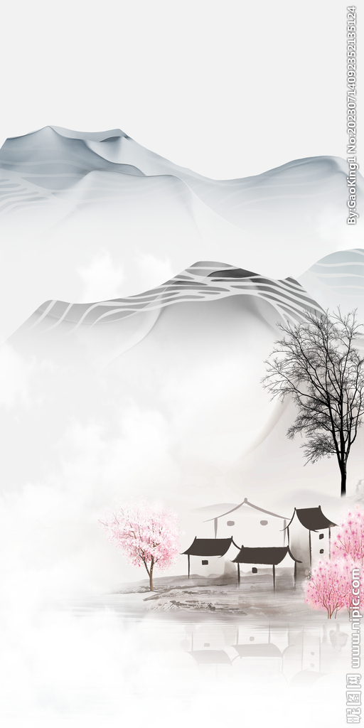 意境 中式最新玄关 tiF分层