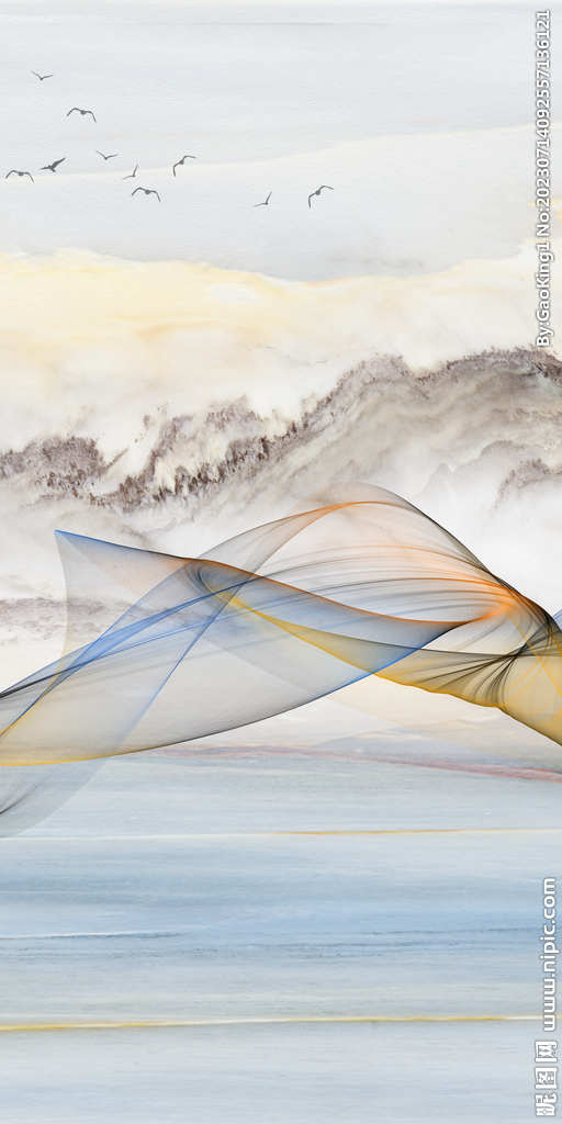 人气 山水最新玄关 tiF分层