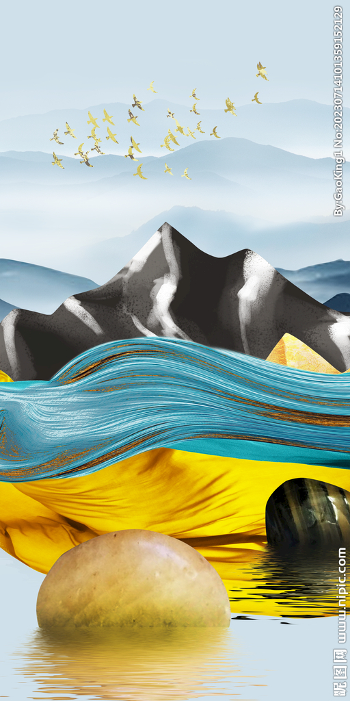 简约 新传大气玄关 Tif分层