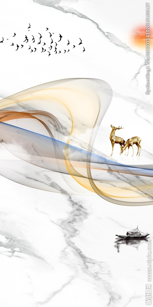 高雅 新品人气玄关 Tif分层