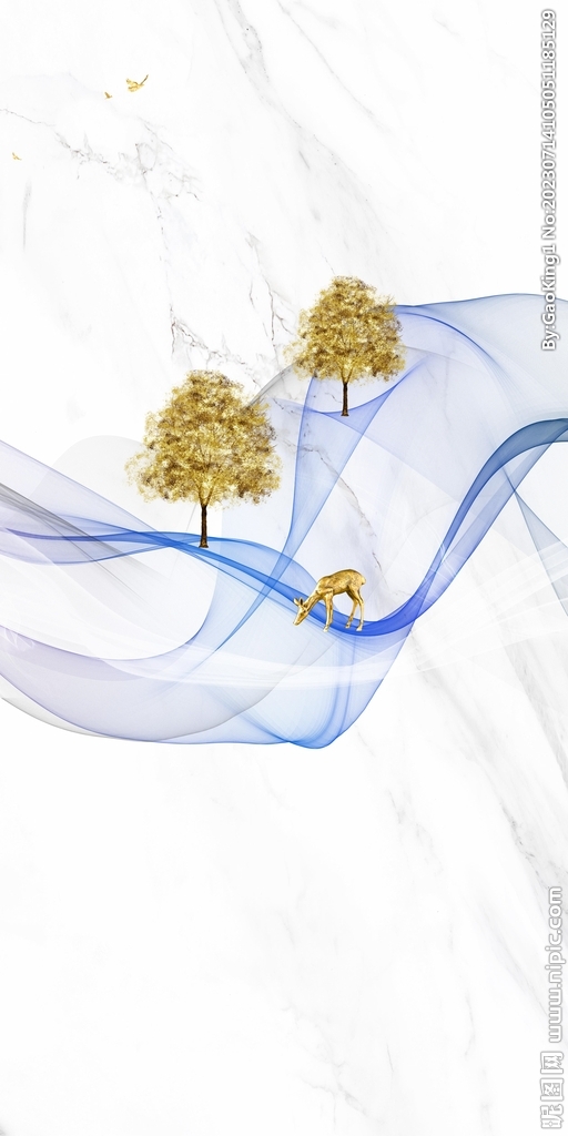 爆款 中式清晰玄关 TiF分层