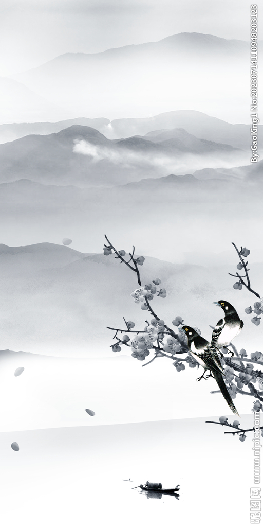 高端 中式人气玄关 Tif分层