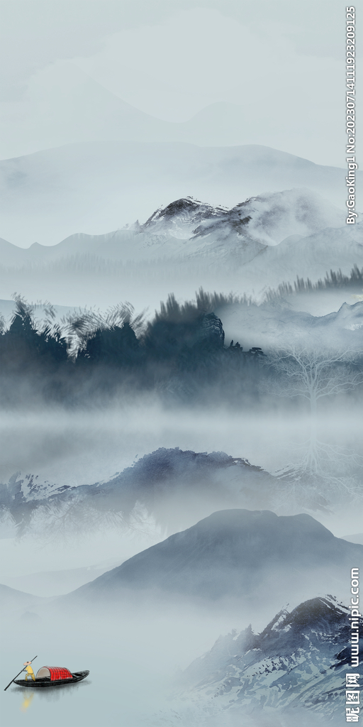 大气 中式人气玄关 Tif分层