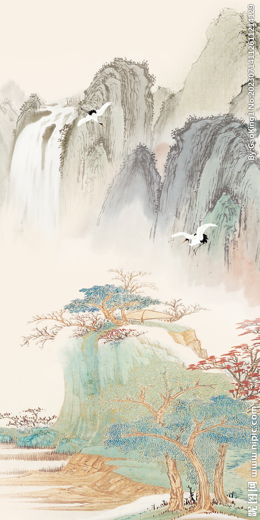 古风 新传人气玄关 Tif分层