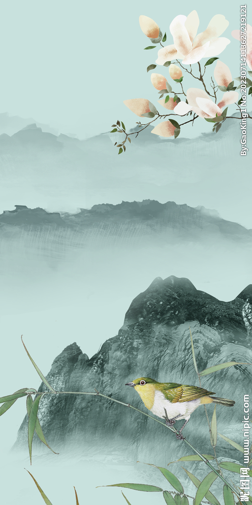 中式 高档新品玄关 Tif分层