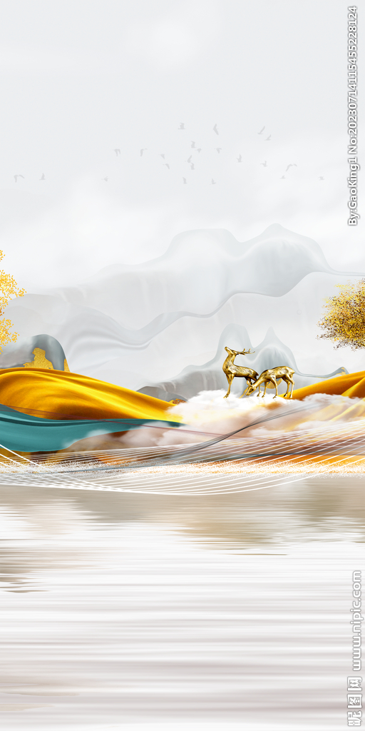 人气 高清大气玄关 tif分层