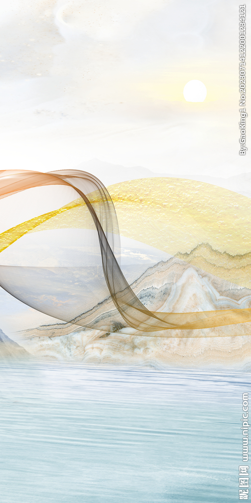 简约 高雅大气玄关 Tif分层