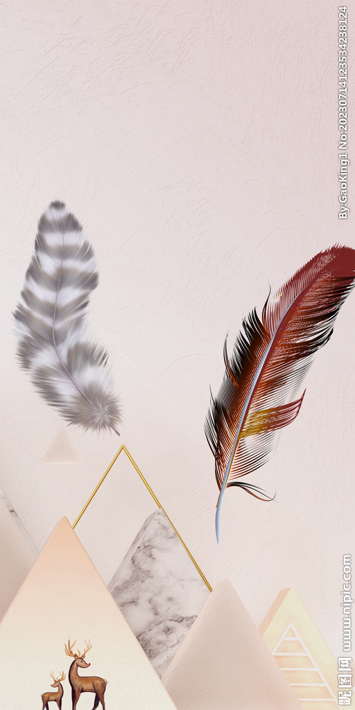 新款 高清新玄关画 TIF分层