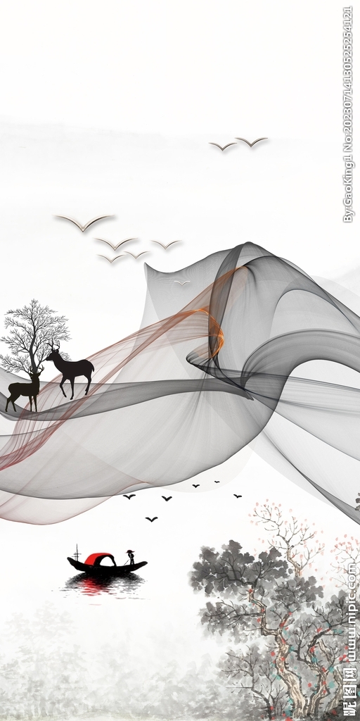 高端 最新大气玄关 Tif分层