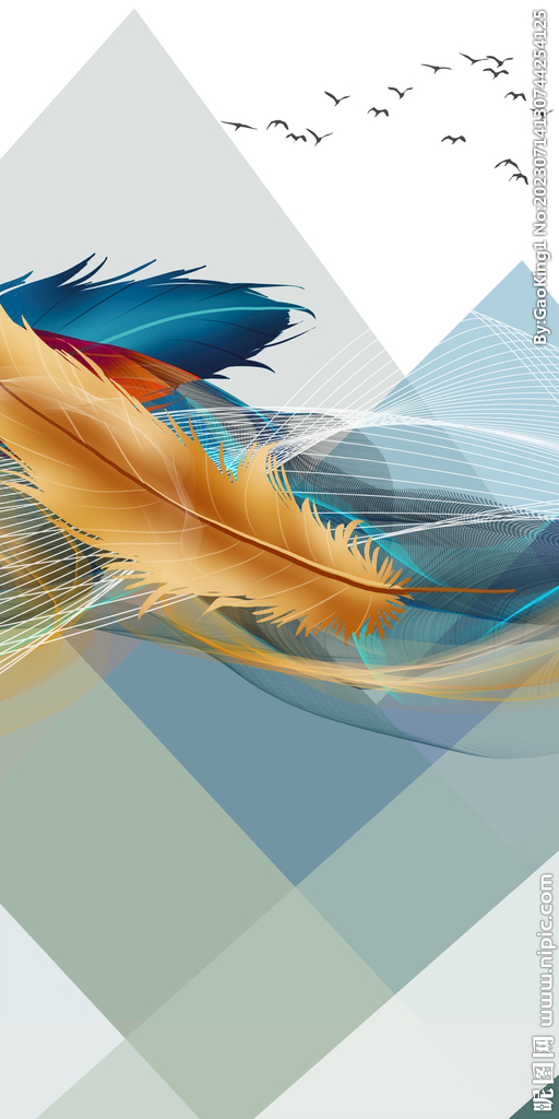 高端 高清新玄关画 TIF分层