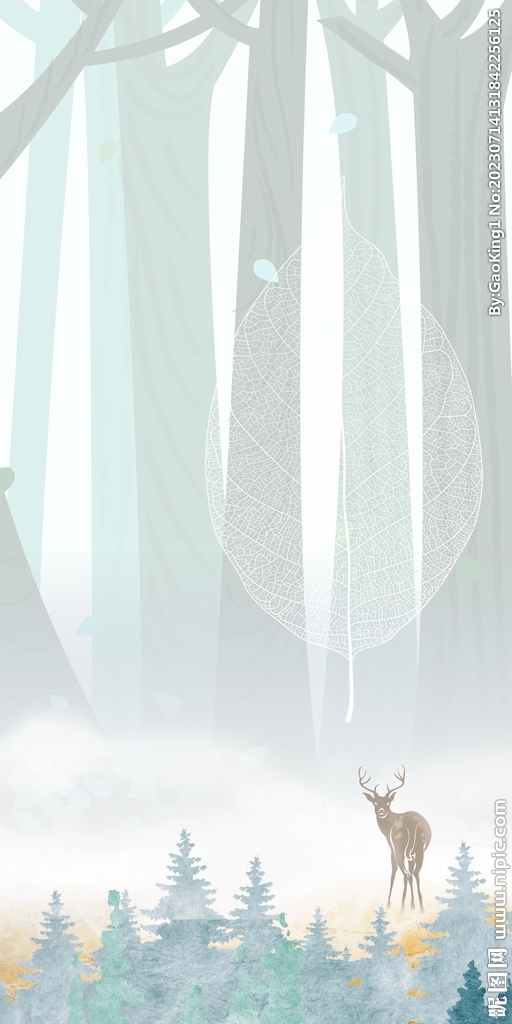 现代 高清新玄关画 TIF分层