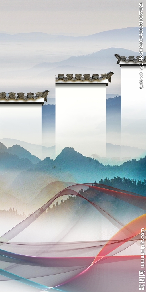 现代 最新大气玄关 Tif分层