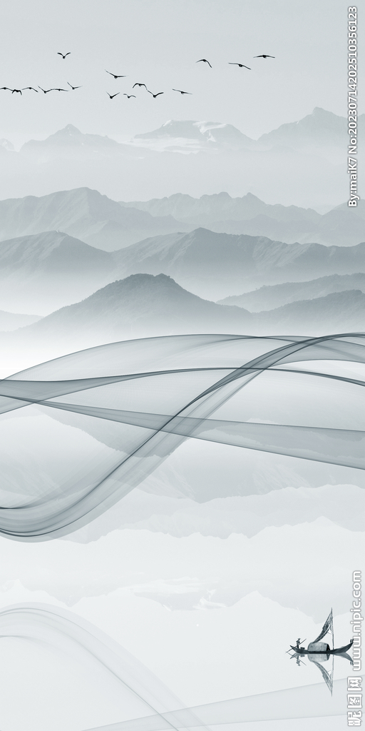 别墅 简约玄关新画 Tif分层
