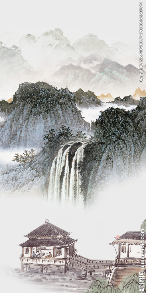 高清 简约玄关新画 Tif分层